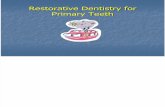Medical c Restorative Dentistry for Primary Teeth