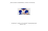 WCHS Student Handbook 2011-12