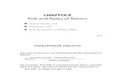 Chapter 08 Risk and Rates of Return