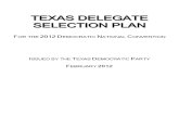 TX Delegate Selection Plan (Revised)
