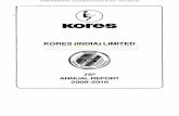 Kores India Ltd 2010