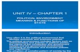 Business Environment-UNIT IV-CHAPTER 1