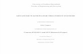 Advanced Waste Water Treatment Systems , MSc Thesis