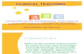 Concepts in Learning Theories Used in Curriculum Planning