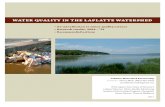 Water Quality in the LaPlatte Watershed: Technical Report