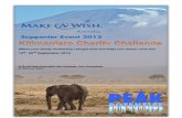Kilimanjaro Charity Challenge (Make-A-Wish) - September 2013