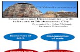 presentation on Economies and Diseconomies – with reference to Bhubaneswar