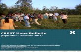 CREST Bulletin 8 September - December 2011