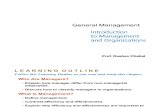 General Management - Intro to Management Organizations