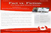 Fact vs. Fiction Report