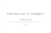 Fund Raising SGFI 4 - Jeffrey Paine