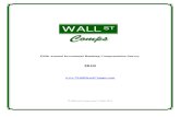 2010 Wall Street Comps Survey