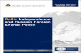 Baltic Independence and Energy Politics