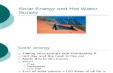 Passive House and Solar Hot Water