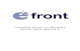 Installing eFront on Windows Server 2003 and IIS 6_1