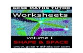 E-book of worksheets on 'Shape & Space' (Geometry & Trigonometry)