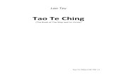 Tao Te Ching de Lao Tse
