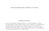 15789 Assember Directives