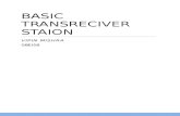 Basic Transreciver Staion