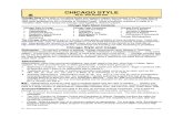 Chicago Style Sheet