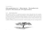 Dendrimers: Design, Synthesis and Chemical Properties