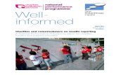 Well Informed. Charities and Commissioners on Results Reporting, A National Performance Programme Report for Charities, Funders and Support Providers