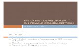 Female Contraception-Latest Development-Pansy Lam