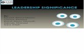 Leadership Significance