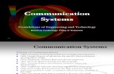 Communication Systems INTRO