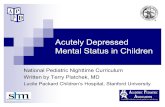 Depressed Mental Status Presentation