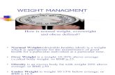 Weight Managment