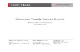 Database Survey Report
