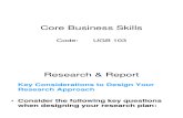 Core Business Skills