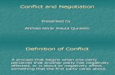 Conflict and Negotiation (OB)