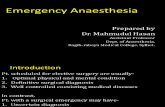 Emergency Anaesthesia 2