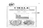 Chile y la independencia del Perú 1821-1921. (1821)