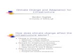 Climate Change and Adaptation for Infrastructure