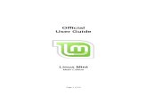 Linux Mint Main Edition Official User Guide
