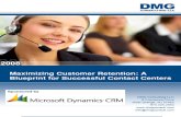 Microsoft Dynamics CRM Marketing White Paper Customer Retention DMG Consulting