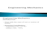 Engg Mechanics -Intro