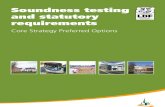 South Wiltshire Core Strategy - Preferred Options - Soundness Testing and Statutory Requirements