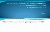 International Ma, Planning & MBO