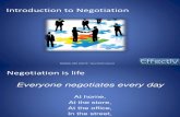 PM1 Introduction to Negotiation