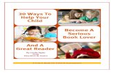 30 Ways to Help Your Child Become a Serious Book Lover
