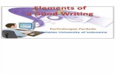 Elements of a Good Writing