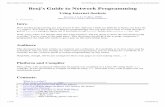[eBook] [C++] Socket Programming - Linux Unix