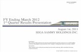 SEGA 2011 0801 IR Presentation Final