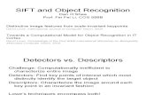 SIFT and Object Recognition