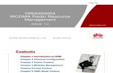 OWA200004 WCDMA Radio Resource Management ISSUE1.0