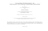LTRC Technical Assistance 08-4TA Assessing Performance of Alternative Pavement Marking Materials